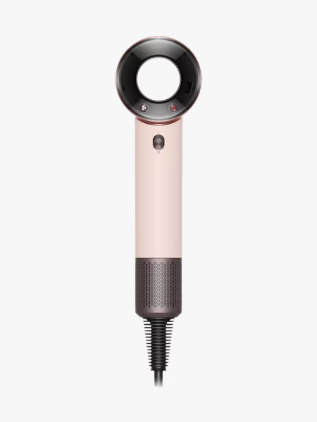 Pink Dyson Supersonic Travel on a white background