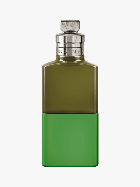 Dries Van Noten Crazy Basil Eau de Parfum in branded component on a light gray background